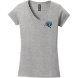 Kensington Valley Raiders Softstyle Ladies Fit V-Neck T-Shirt