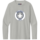 NJ Jets Youth Cooling Performance Long Sleeve Tee