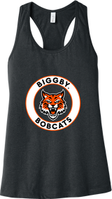 Biggby Bobcats Womens Jersey Racerback Tank