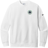 North Park Hockey Nike Club Fleece Sleeve Swoosh Crew