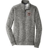 Biggby Bombers PosiCharge Electric Heather Fleece 1/4-Zip Pullover